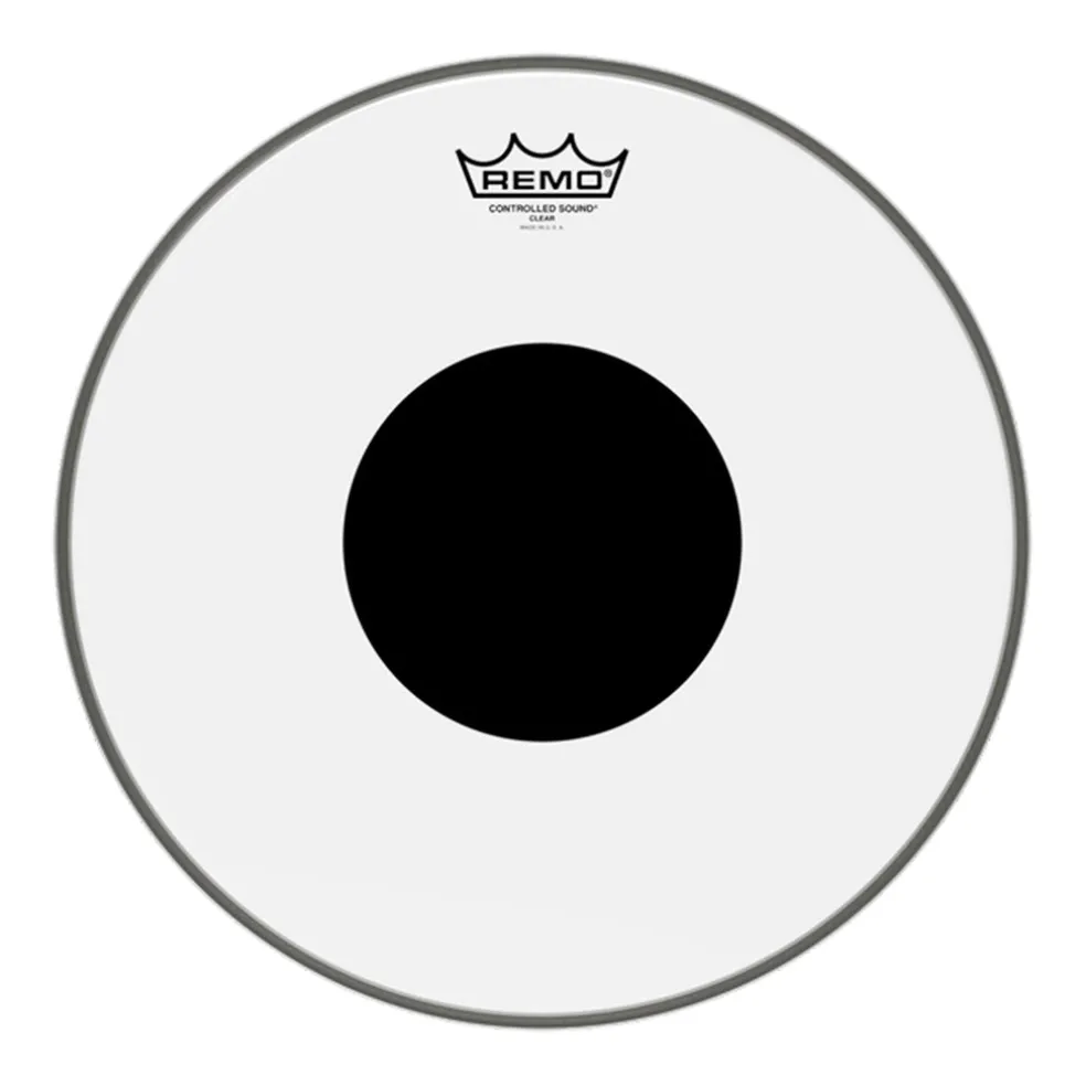 Remo 12" Control Sound Clear Black Dot