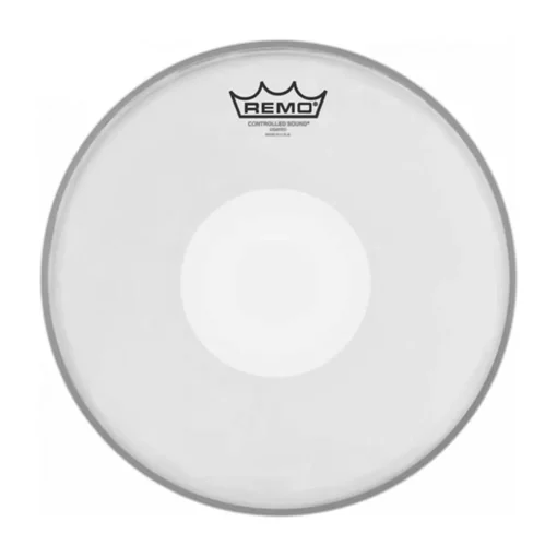 Remo 13" Controlled Sound Coated with Bottom White Dot