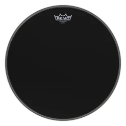 Remo 16" Ebony Ambassador Bass Drum Head