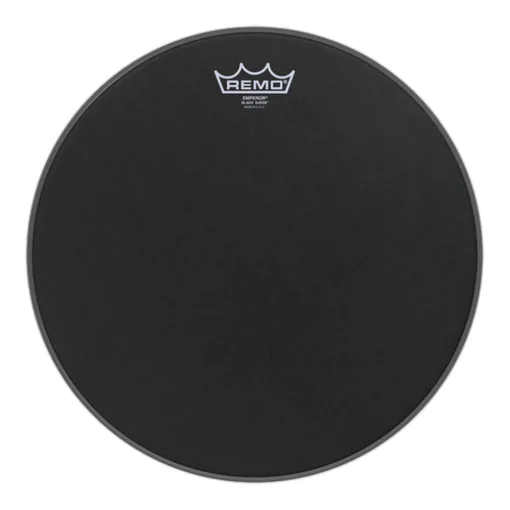 Remo 10" Emperor Black Suede