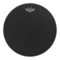 Remo 8" Emperor Black Suede