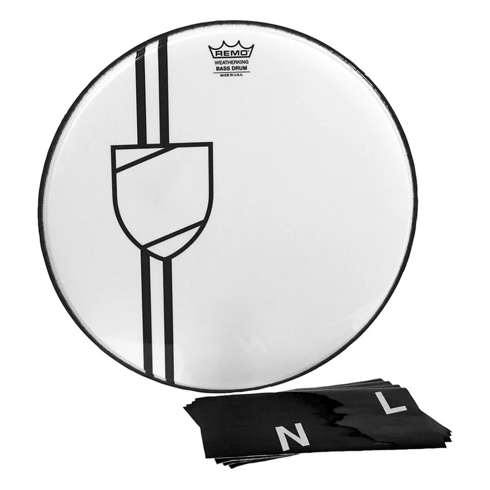 Remo 20" Graphic Vintage Shield
