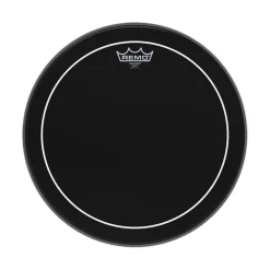 Remo 16" Pinstripe Ebony