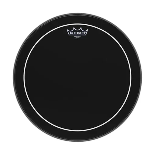 Remo 12" Pinstripe Ebony