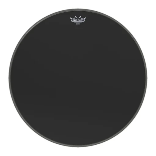 Remo 16" Powerstroke 3 Ebony Resonant Bass Drum Head