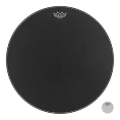 Remo 18" Powerstroke P3 Black Suede - Bass Drum