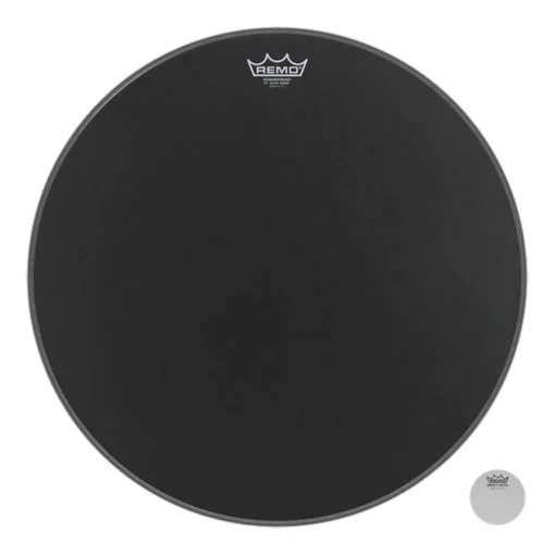 Remo 18" Powerstroke P3 Black Suede - Bass Drum