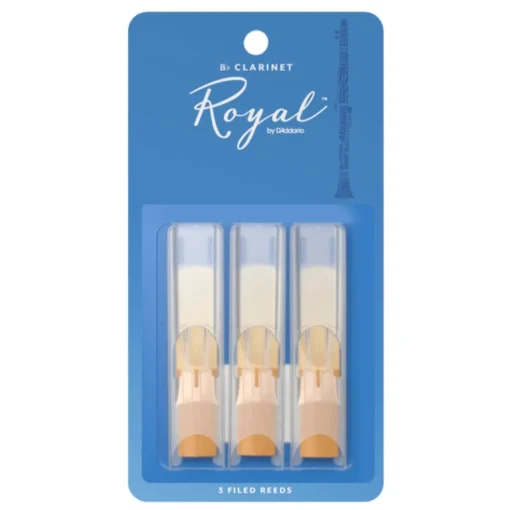 Rico Royal Bb Clarinet Reed 2 - 3 Pack