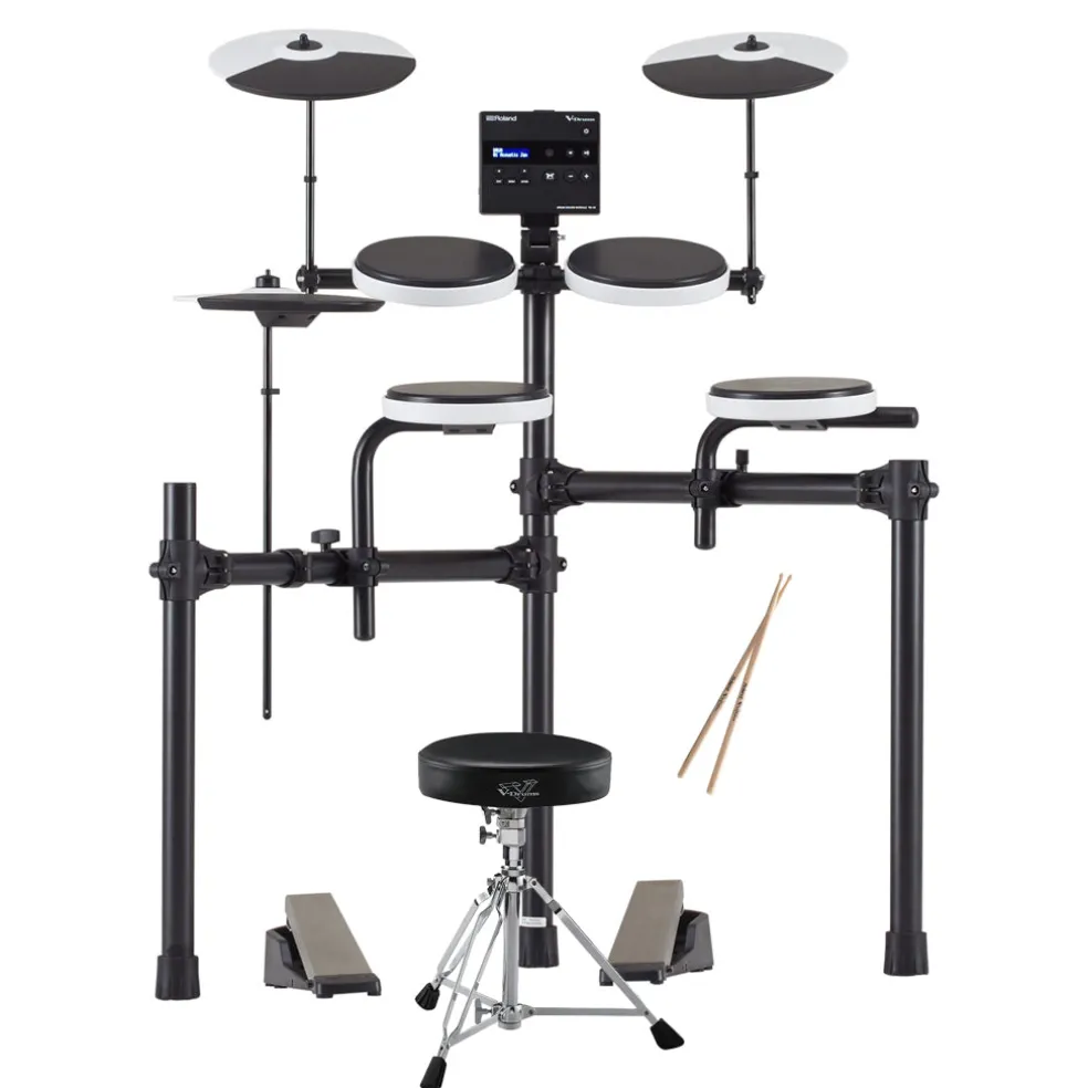 Roland TD02K V-Drums Kit & Hardware Bundle