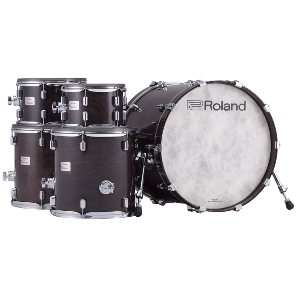 Roland VAD716GES VAD Kit Gloss Ebony with DW 3000 Series Hardware