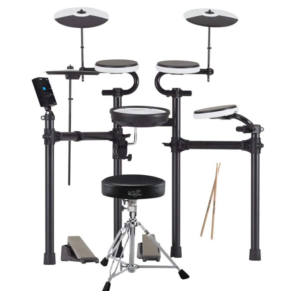 Roland V-Drums Kit & Accessory Bundle