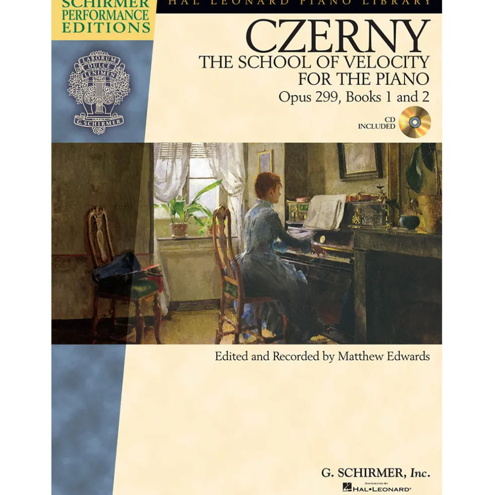 Schirmer Performance Editions Czerny The school of Velocity For the Piano Opus 299, Books 1 & 2