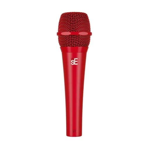 sE Electronics V7 Supercardioid Dynamic Handheld Vocal Microphone - Red