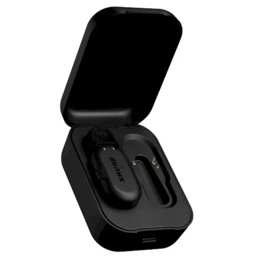 Shure MoveMic Lavalier Microphone with USB C Cable and Charging Case