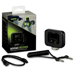 Shure MoveMic Receiver with USB-C Cable and 3.5mm Cable