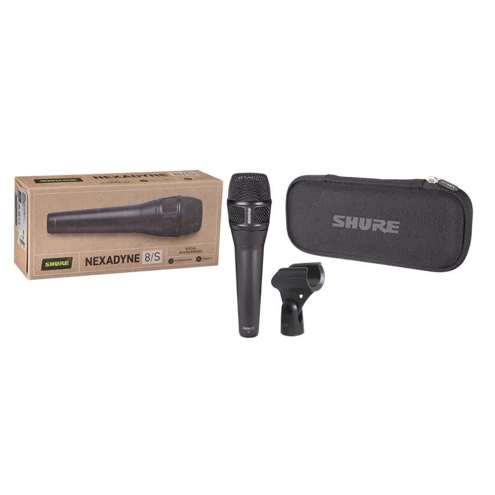 Shure Nexadyne 8/S Dynamic Vocal Microphone