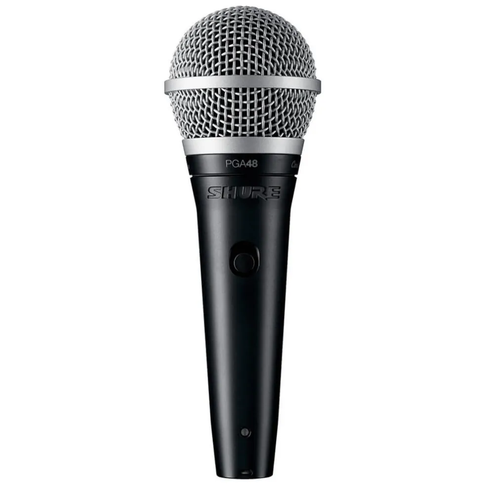Shure PGA48-QTR Vocal Cardioid Dynamic Microphone with XLR-QTR Cable