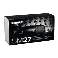 Shure SM27 - Professional Large Diaphragm Condenser Microphone