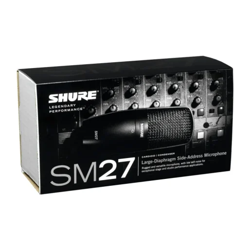 Shure SM27 - Professional Large Diaphragm Condenser Microphone