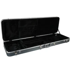 Sky ABS Electric Bass Hard Case - Grey w/ Black Interior