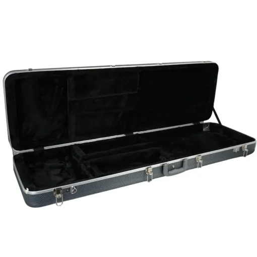 Sky ABS Electric Bass Hard Case - Grey w/ Black Interior
