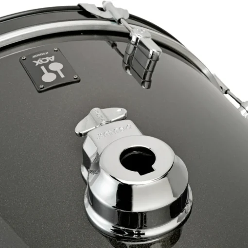 Sonor AQX Series Jungle Drum Set, Black Midnight Sparkle