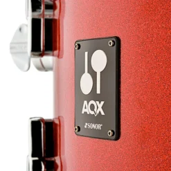 Sonor AQX Series Jungle Drum Set, Red Moon Sparkle