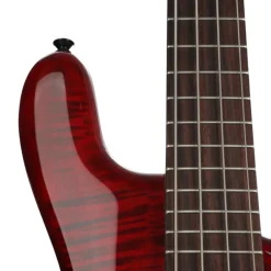 Spector Bantam 4 Bass Guitar Short-Scale Black Cherry w/ EMGs