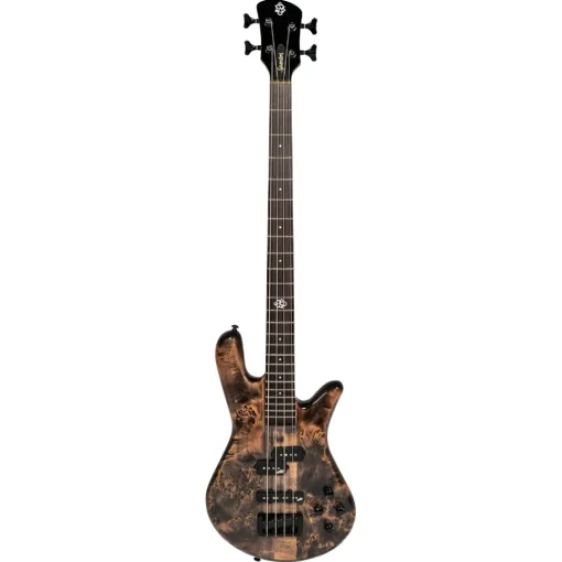 Spector Ethos 4-String Bass Guitar - Super Faded Black