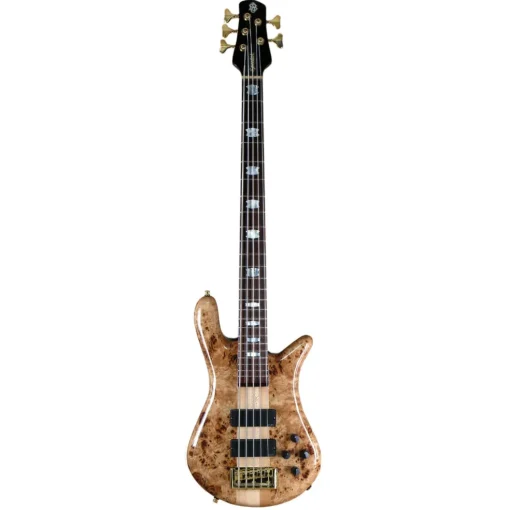 Spector Euro 5 LX Bass Guitar - Poplar Burl Gloss