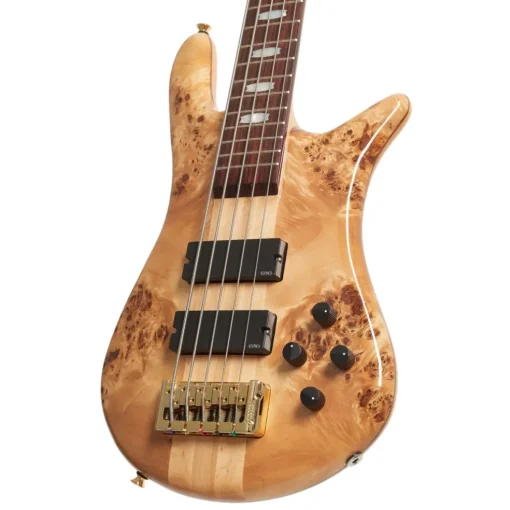 Spector Euro 5 LX Bass Guitar - Poplar Burl Gloss