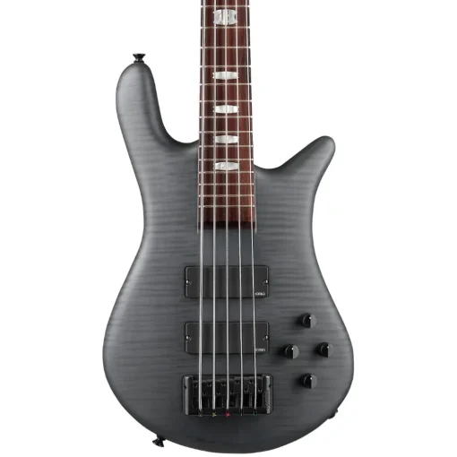 Spector Euro 5 LX Bass Guitar - Transparent Black