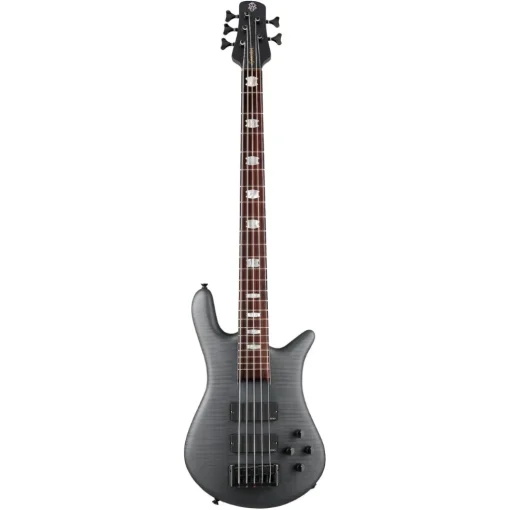 Spector Euro 5 LX Bass Guitar - Transparent Black