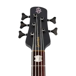 Spector Euro 5 LX Bass Guitar - Transparent Black