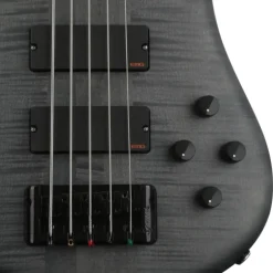 Spector Euro 5 LX Bass Guitar - Transparent Black