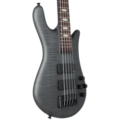 Spector Euro 5 LX Bass Guitar - Transparent Black