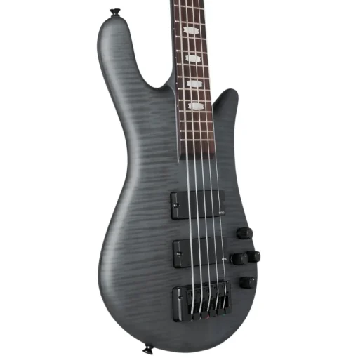 Spector Euro 5 LX Bass Guitar - Transparent Black