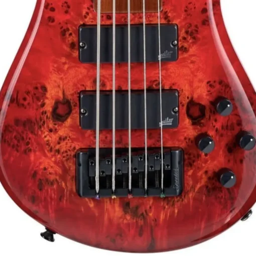 Spector EuroBolt 5 Bass Guitar - Inferno Red