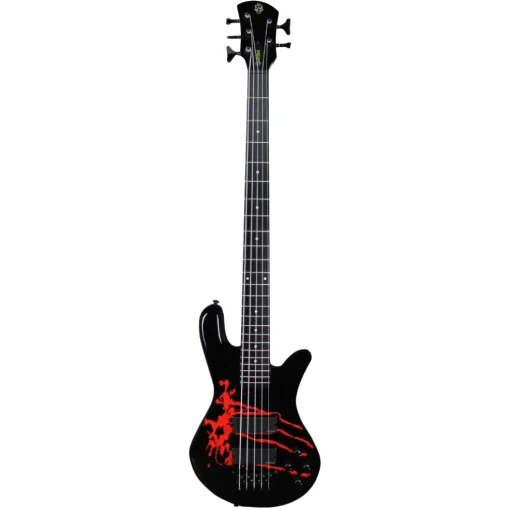 Spector Legend 5 Alex Webster Signature Bass Guitar - Blood Drip