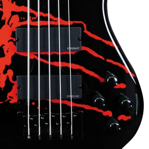 Spector Legend 5 Alex Webster Signature Bass Guitar - Blood Drip
