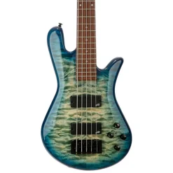 Spector Legend 5 Bass Guitar Aguilar Pickups - Faded Blue Gloss