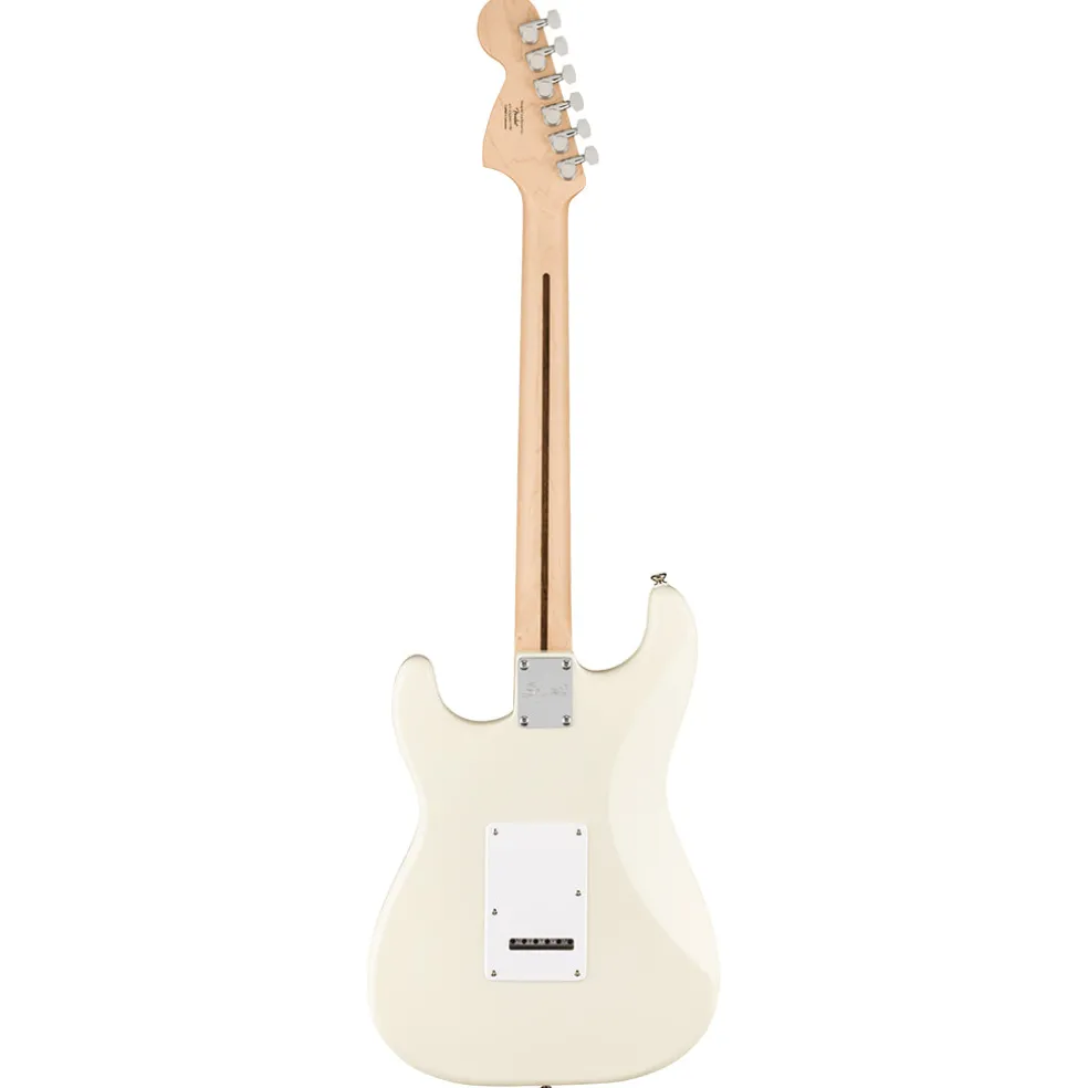 Squier - Affinity Series™ Stratocaster®, Maple Fingerboard, White Pickguard, Olympic White