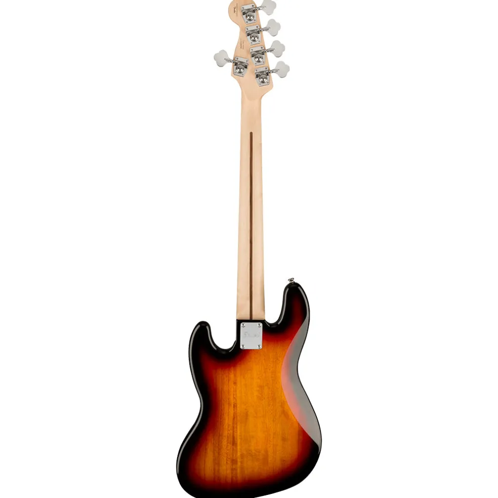 Squier - Affinity Series™ Jazz Bass® V, Laurel Fingerboard, Black Pickguard, 3-Color Sunburst