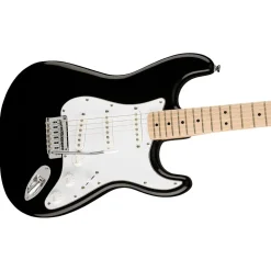 Squier - Affinity Series™ Stratocaster®, Maple Fingerboard, White Pickguard, Black