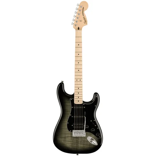 Squier Affinity Stratocaster FMT HSS - Black Burst