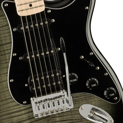 Squier Affinity Stratocaster FMT HSS - Black Burst