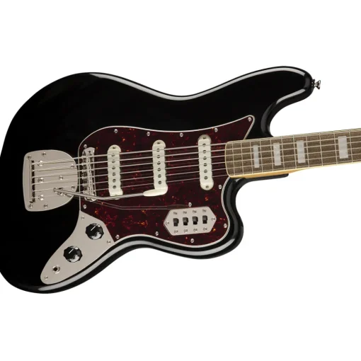 Squier Classic Vibe Bass VI - Black - Laurel Fretboard