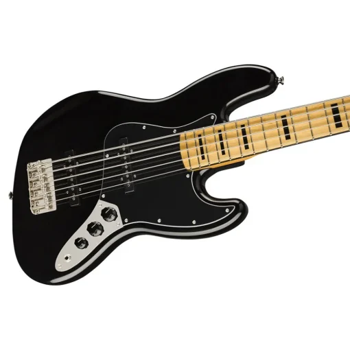 Squier Classic Vibe 70's Jazz Bass V - Black - Maple