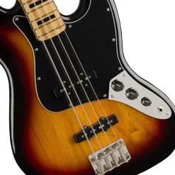 Squier Classic Vibe 70's Jazz Bass - 3 Tone Sunburst - Maple Neck
