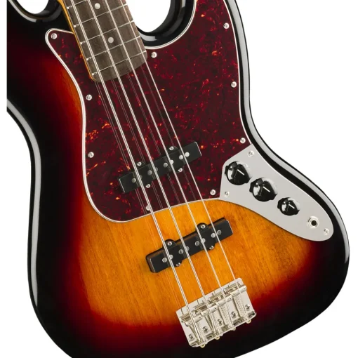 Squier Classic Vibe 60's Jazz Bass - 3 Tone Sunburst - Laurel